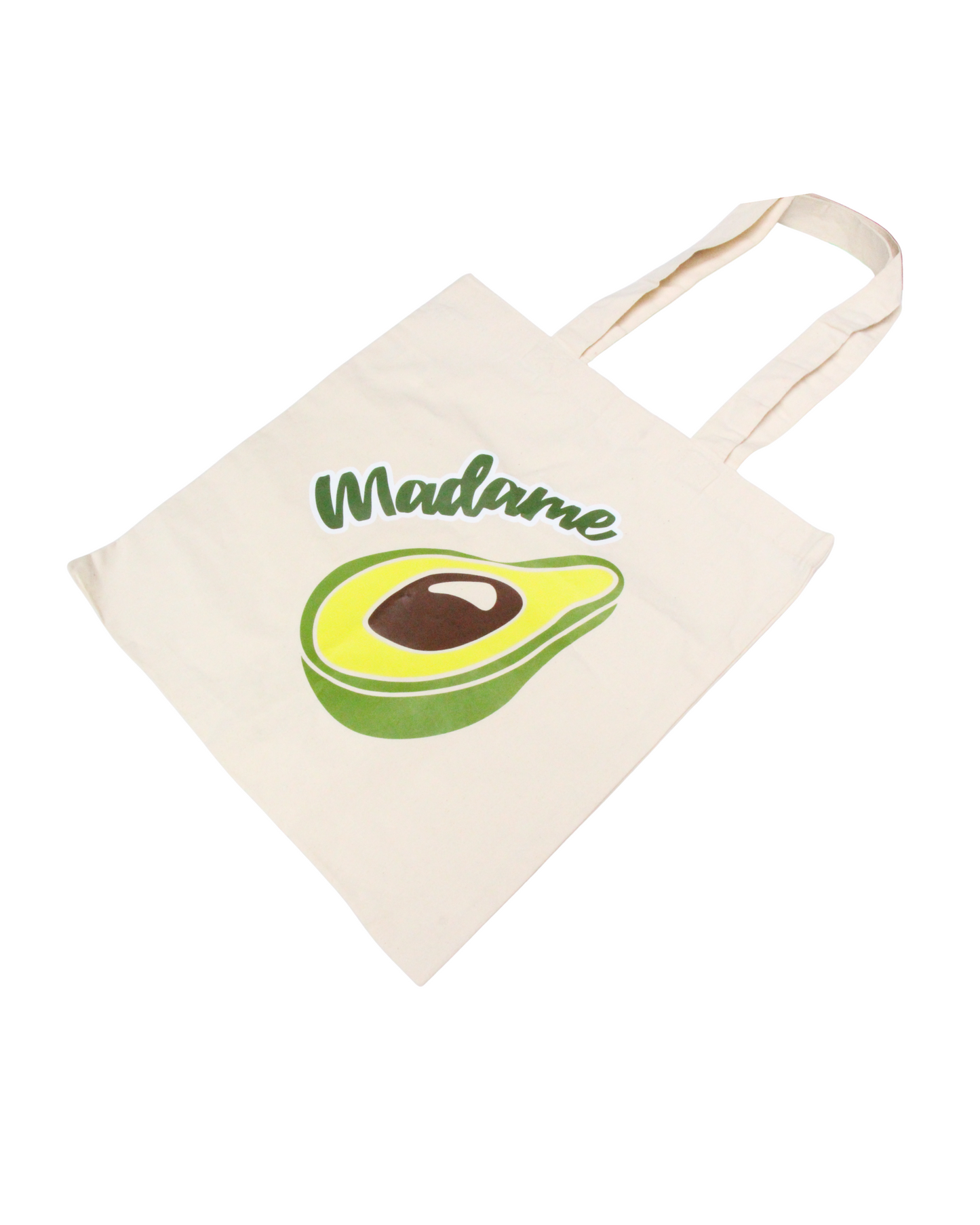 Totebag en coton bio Madame Avocat - couleur sable