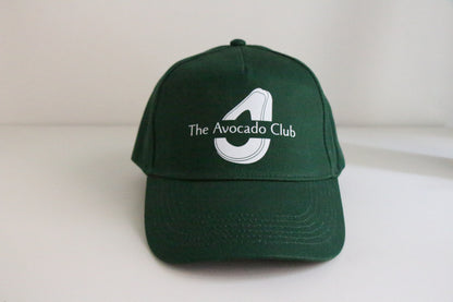 Casquette en coton The Avocado Club - vert bouteille