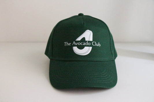 Casquette en coton The Avocado Club - vert bouteille