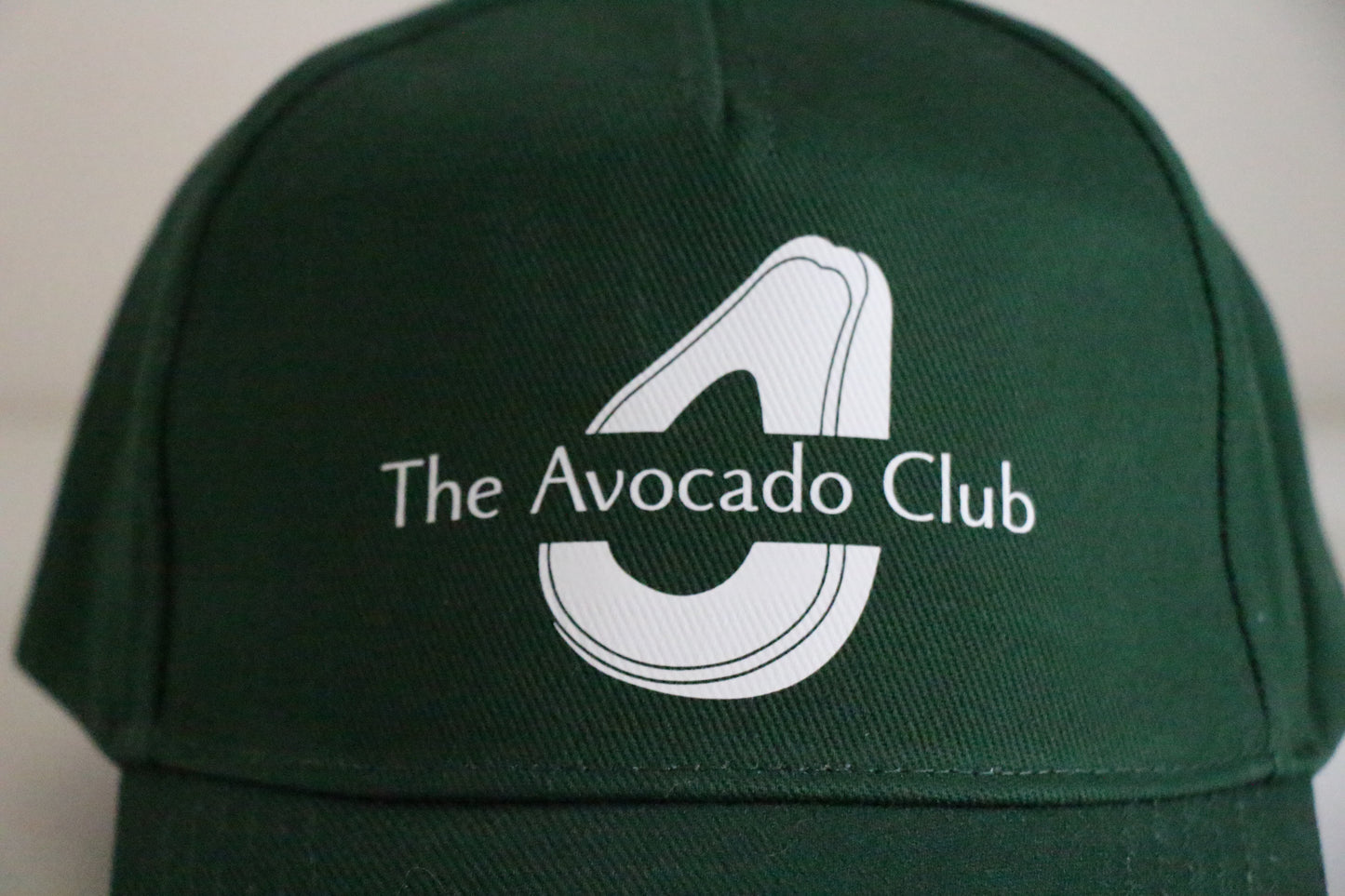 Casquette en coton The Avocado Club - vert bouteille