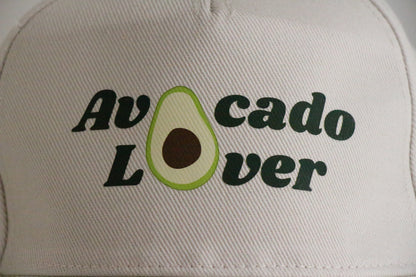 Casquette en coton Avocado Lover - couleur sable